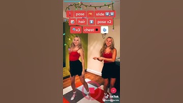 Thumbnail of walking in a winter wonderland (here comes santa claus) tiktok dance tutorial