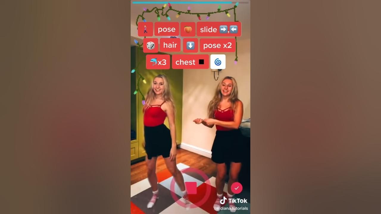 walking in a winter wonderland (here comes santa claus) tiktok dance tutorial