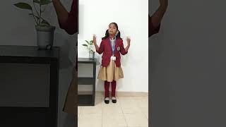 School Talent Competition# Elocution by Tessa 👩🎤 Topic: "Learning from failure" 🔥🔥
