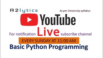 Basic python programming | VTU Introduction to python programming | BPLCK105B BPLCK205B VTU syllabus
