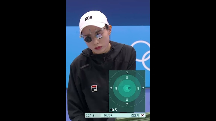 외국에서 난리난 대한민국 국가대표 사격 김예지 짤 #올림픽 #김예지 #사격