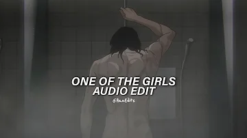 One Of The Girls - The Weeknd, JENNIE, Lilly-Rose Depp [Edit Audio] 「Use Headphones 🎧 」