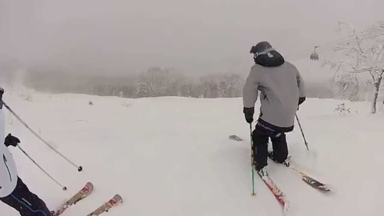 トマムスキー場 2015.1.3 YouTube