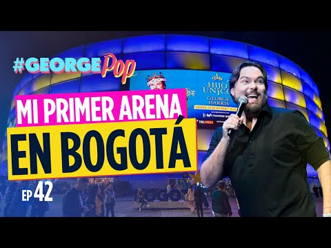 MI PRIMERA VEZ EN MONSERRATE, COLOMBIA GEORGE POP | Movistar Arena Bogotá