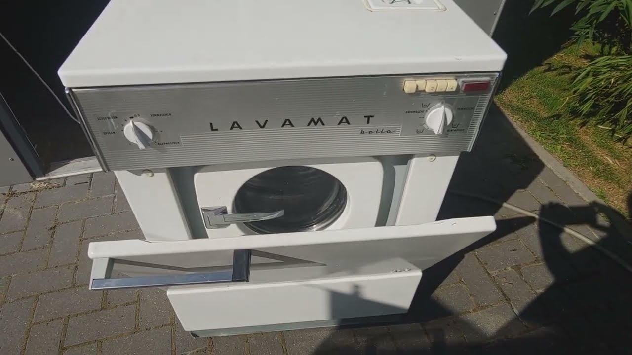 AEG Lavamat Bella (1966) Test Waschmaschine