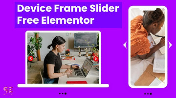 Device Frame Slider in WordPress - Free Elementor