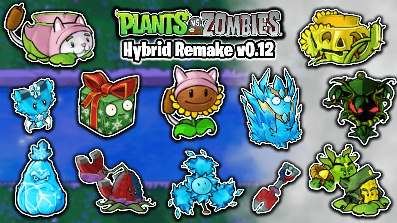 Plants vs Zombies Hybrid Remake v0.12 | Adventure Through the Fog Level 4-1 to 4-15 | Download