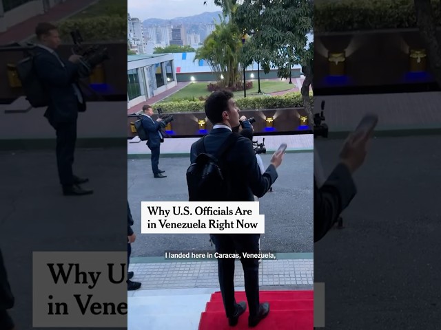 Why U.S. Officials Are in Venezuela Right Now