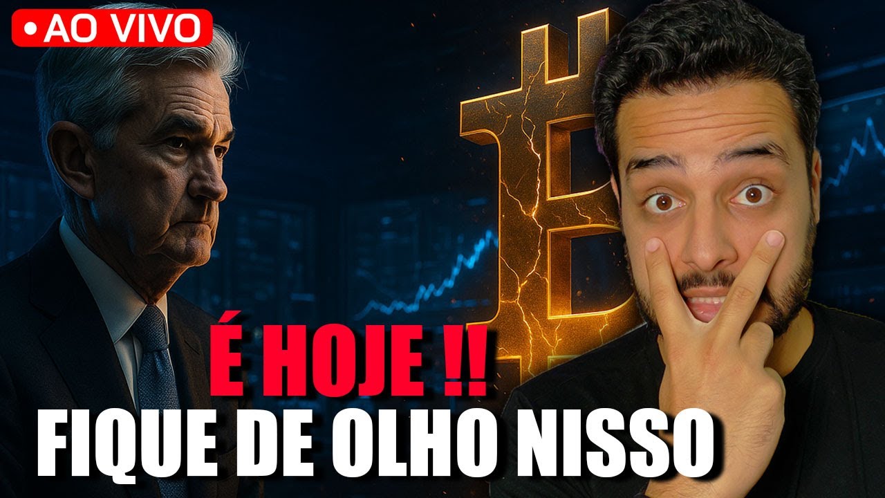 Bitcoin trava nos 93K antes do Fed — algo grande pode acontecer hoje