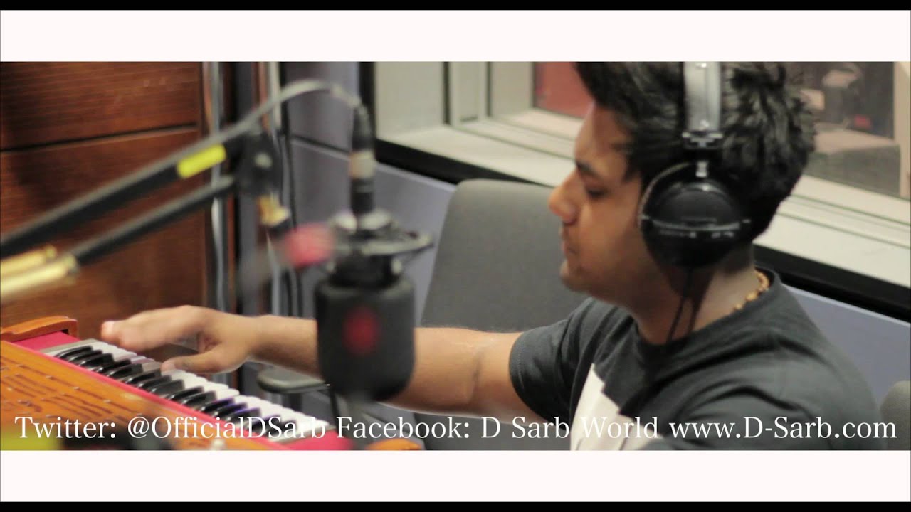 Danny Sarb sings 'Sahan' live on radio