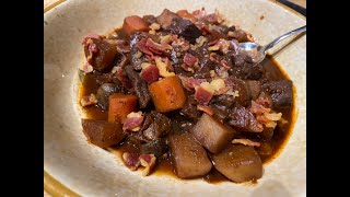 Keto Bacon Beef Stew