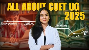 All about CUET UG 2025 - Dates, Exam Pattern, Syllabus, Domains | Priyanshi Jain | Forensic Science