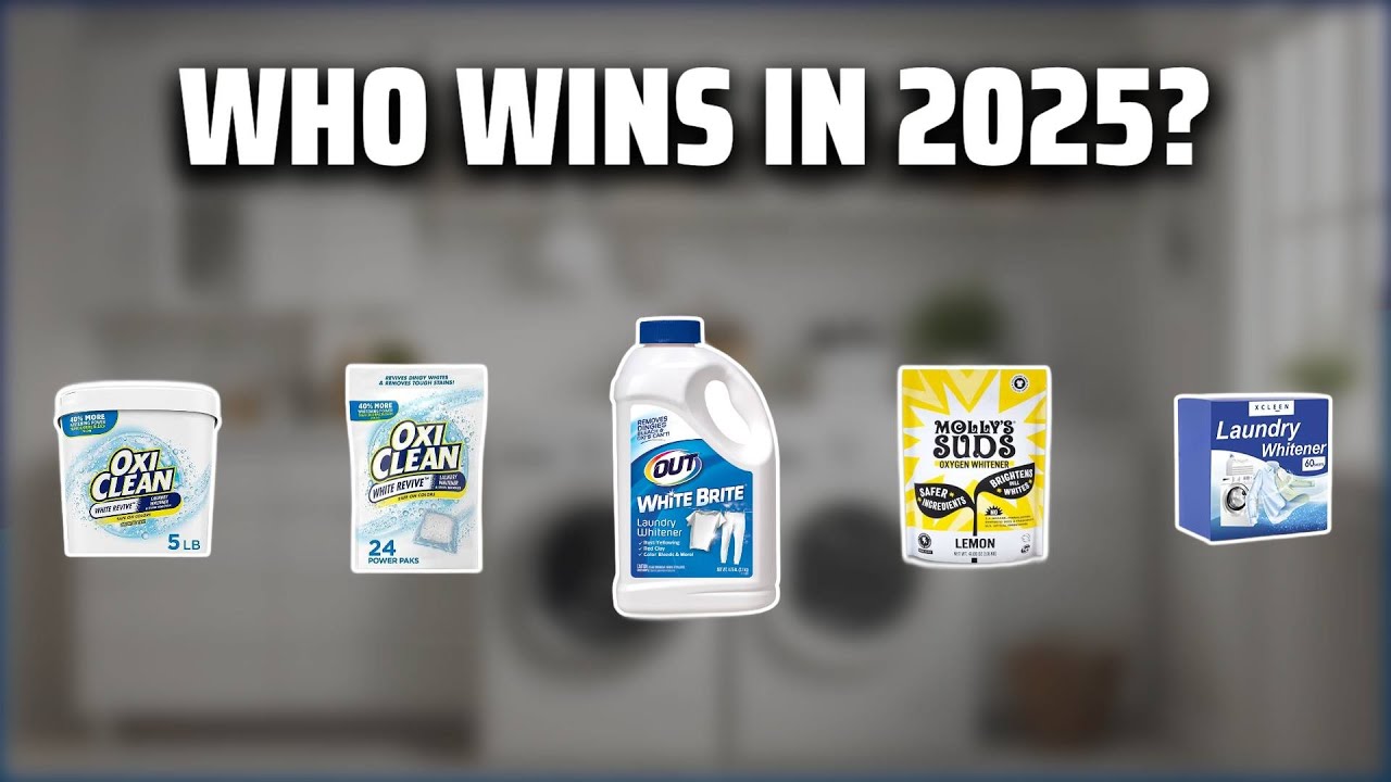 The Top 5 Best Bleach for Whites in 2025 - Must Watch Before Buying!