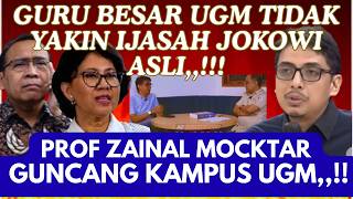 “Mengejutkan! Prof Uceng Bongkar Fakta, : Guru Besar UGM Tak Yakin Ijazah Jokowi Produk UGM!#jokowi