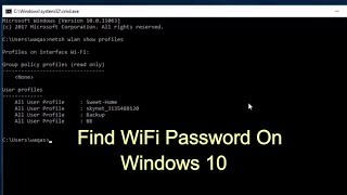 2 Quickest Ways to Find Your WiFi Network Password on Windows 10 screenshot 4