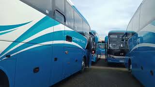 NEW BUS CERES TOURS AT BATANGAS CITY GARAGES 8/7/2022