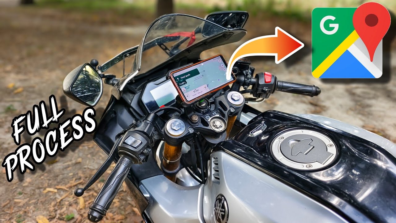 Best Mobile Holder For Sport Bike R15v4/R15m/R15v3 | Yellowfin Mobile Holder