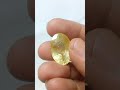 YELLOW SAPPHIRE COLLECTOR ITEM BIG SIZE