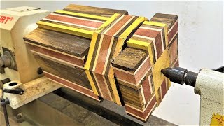 Breakthrough Ideas From Scraps Of Wood With Beautiful Designs Created On A Wood Lathe