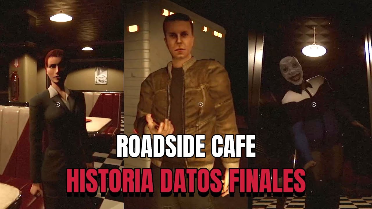 EL CAFE DE LOS HORRORES True Nightmare Roadside Cafe Historia Datos y TODOS los FINALES