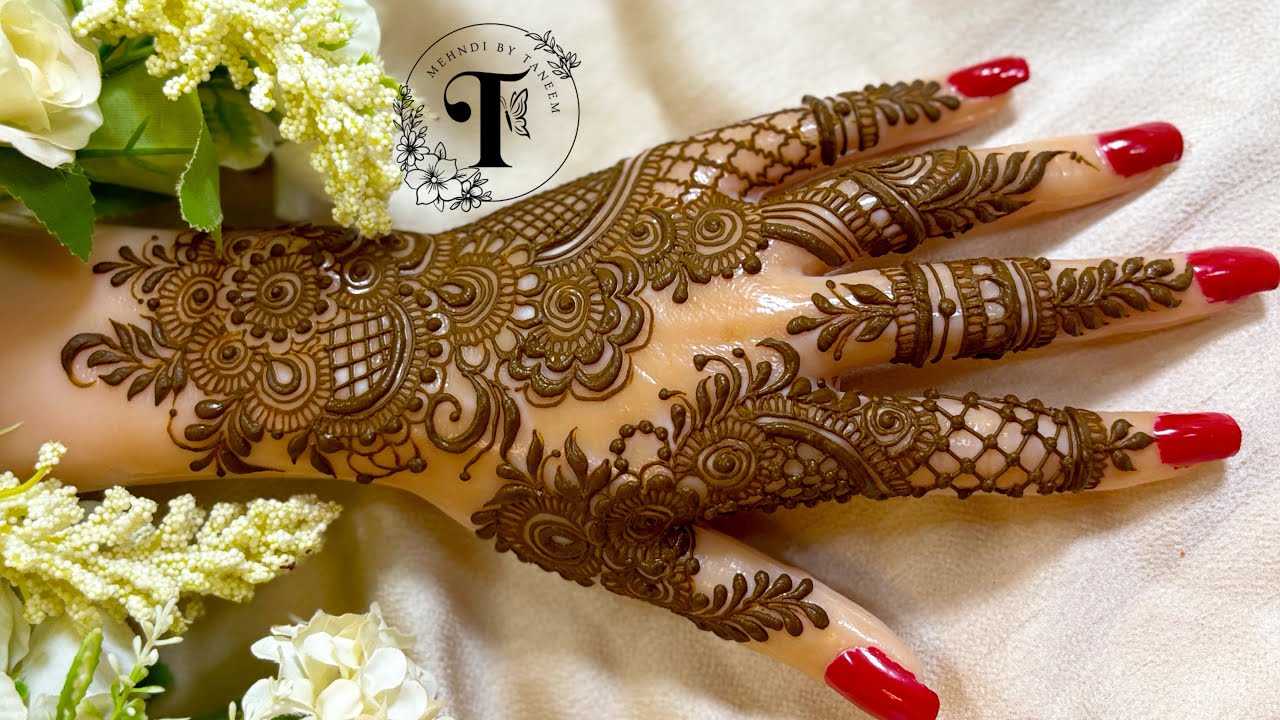 🌸 Elegant Occasion Mehndi Design | A Touch of Tradition by