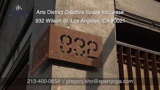 932 Wilson St. Los Angeles, CA 90021 - Greg Kho, Sperry Commercial