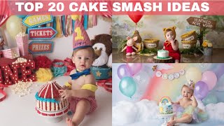 Top 20: Creative Cake Smash Themes/Ideas for Babies