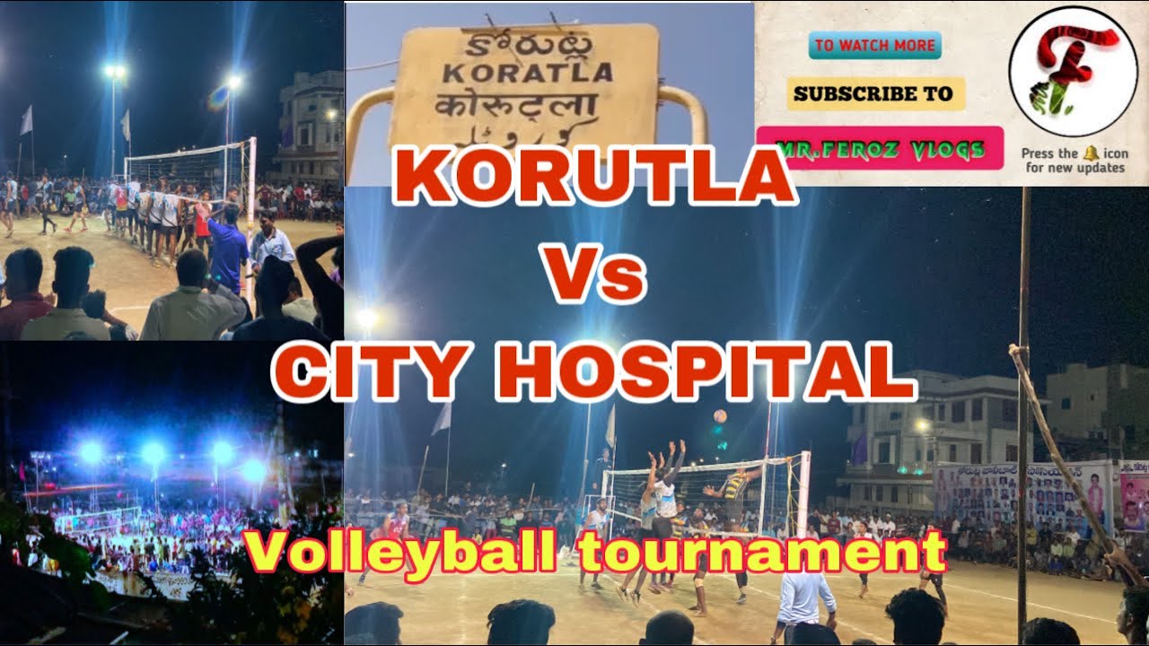 KARIMNAGAR vs KORUTLA volleyball 🏀 tournament#koratla #korutla #volleyball