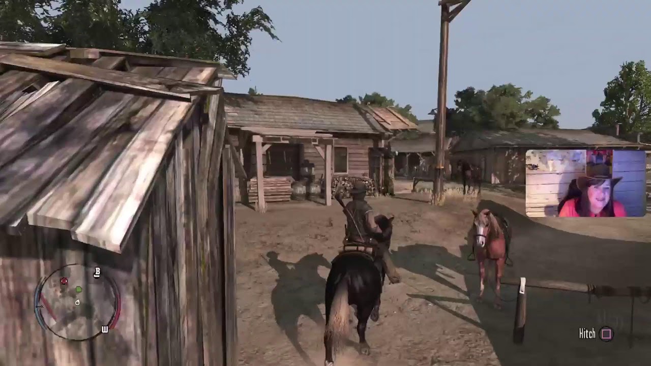 Red Dead Redemption pt 1 - Hello Again John Marston.  Blind Playthrough