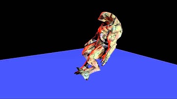 Physics Simulation of the Doom 3 Hellknight