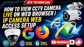 How to View CCTV Camera Live on Web Browser | IP Camera Web Access Setup #cctv #ipcamera #google screenshot 4