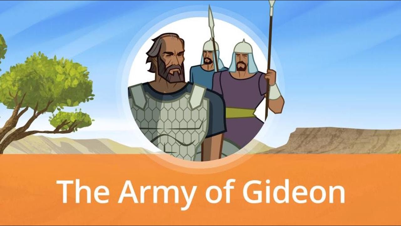 The Army Of Gideon Old Testament Stories For Kids YouTube