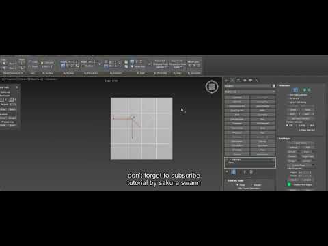 3ds max tuto 30  edge flow method 01