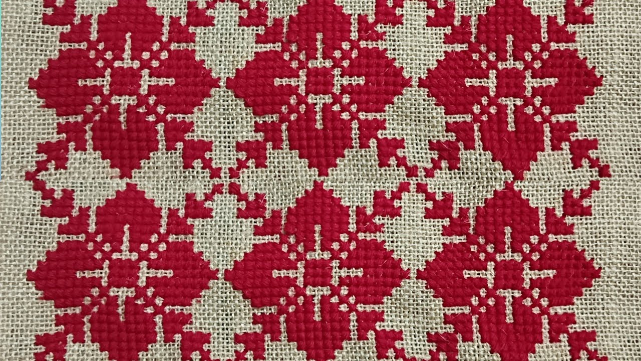 ason selai design//cross stitch//border design//how to make ason