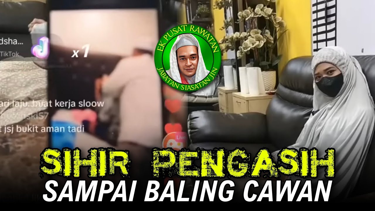 🔴 #halausetan - SIHIR PENGASIH: Sampai baling Cawan