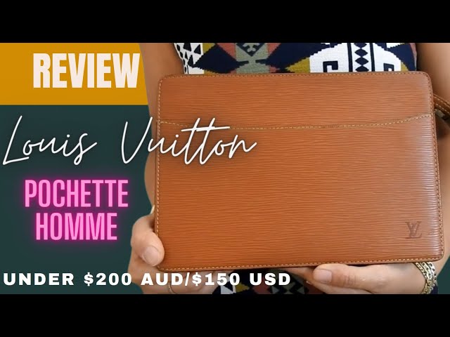 Vintage Louis Vuitton Pochette Homme TOILETRY Clutch Review