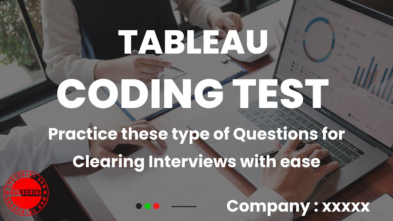 Tableau Interview |Tableau Coding Test - YouTube