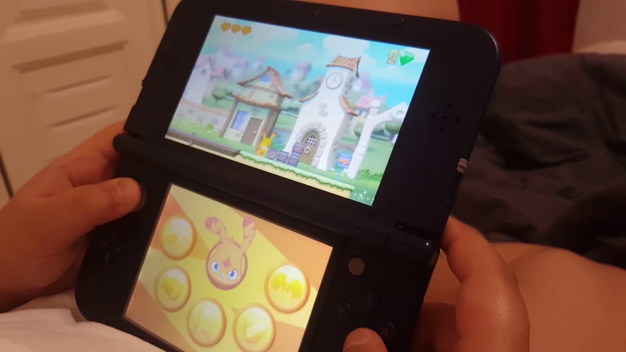Playing with my Nintendo 3ds xl YouTube