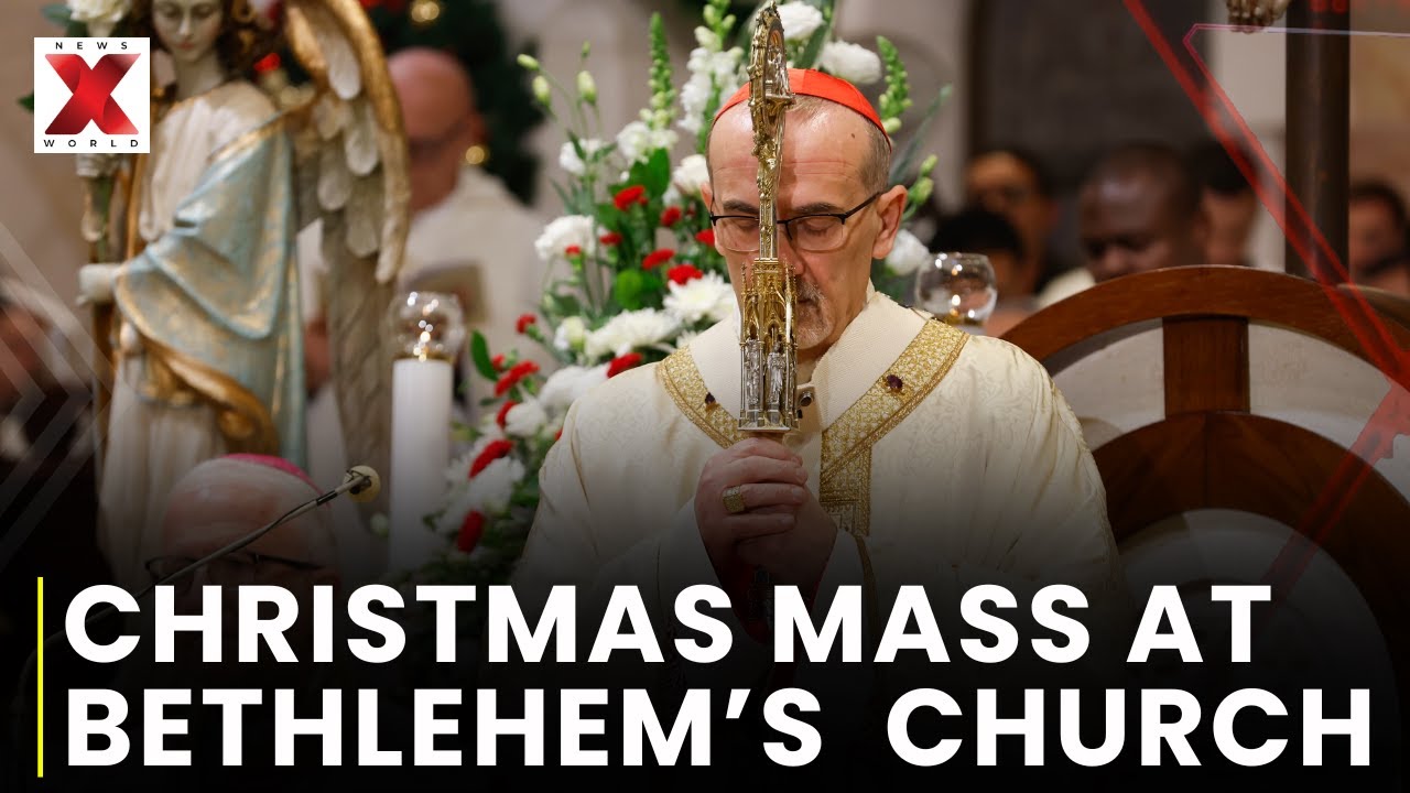 Latin Patriarch Leads Christmas Mass In Bethlehem As Ceasefire Holds | NewsX World