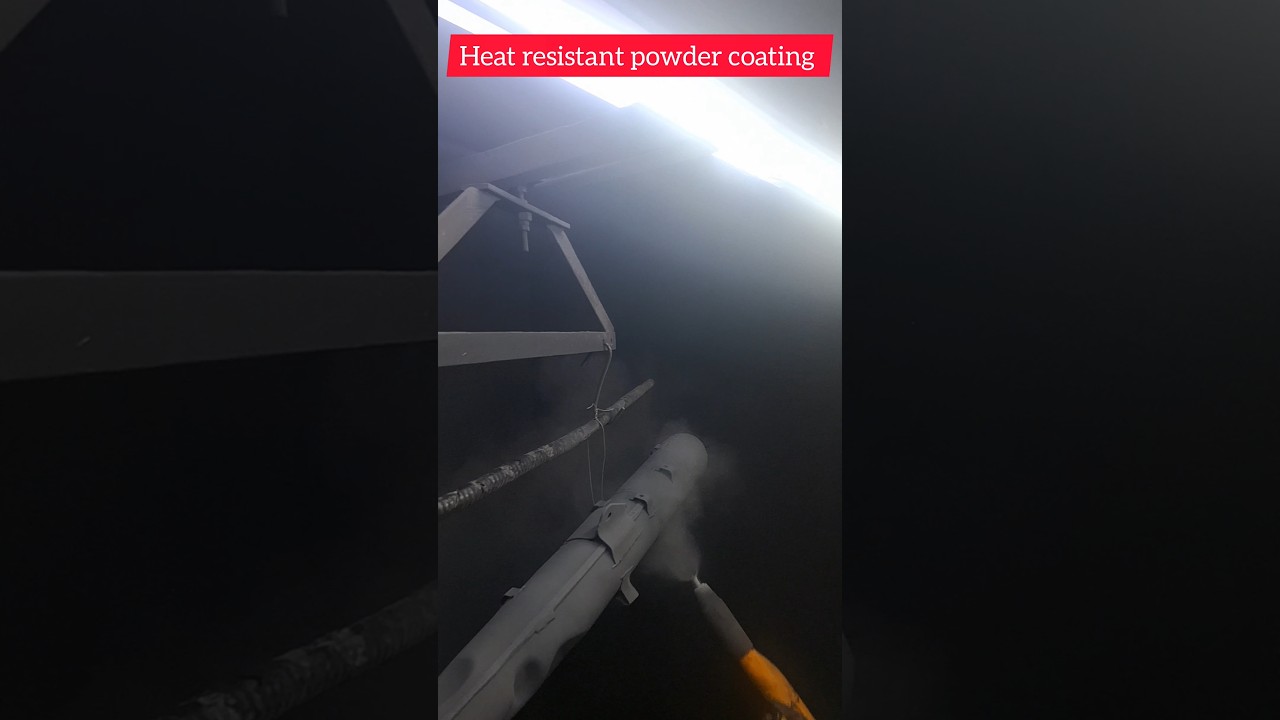 Heat resistant powder coating cat silencer 😍😍