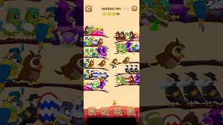bird sort 2 color puzzle solution niveau 144 #games #gaming #puzzle #puzzlegame #androidgames