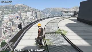 🔥 VIRAL GAMING | GTA 5 Funny/Crazy Jump Compilation