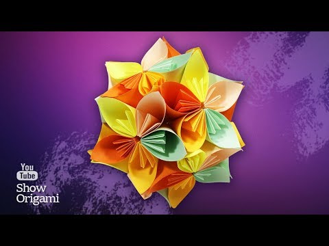 Βίντεο: Πώς να φτιάξετε μπάλες λουλουδιών Kusudama από ενότητες