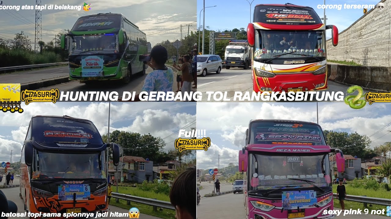 FULL BASURI!!! | hunting di gerbang tol rangkasbitung🥳