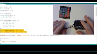 Arduino UNO Tutorial #5a - Keypad Calculator Without LCD