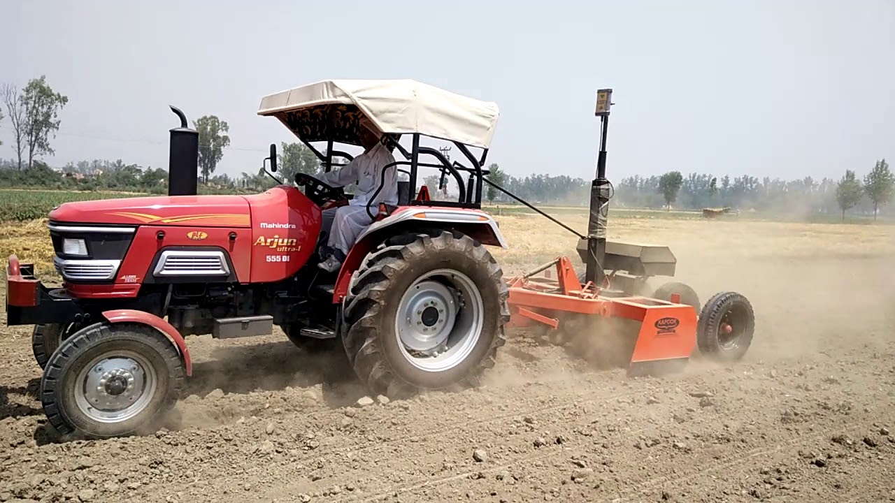 Heavy duty land leveler