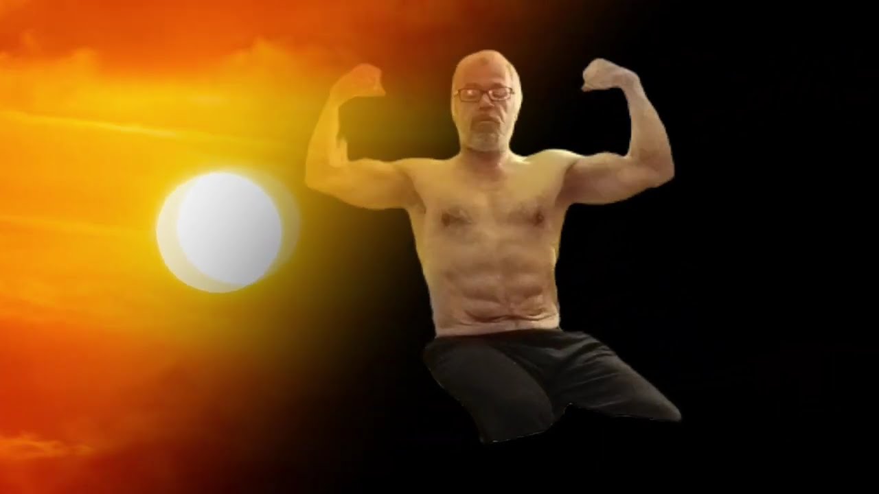 muscle art/ connecting to heavon