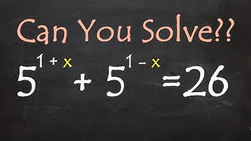 Mastering Exponential Equations in Math Olympiad | Method of Substitution