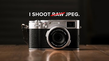 I Shot in JPEG for 3 Years. Here