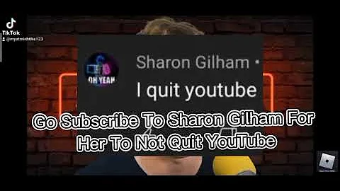 Sharon Gilham A Big Fan Of My YouTube Channel is Q...